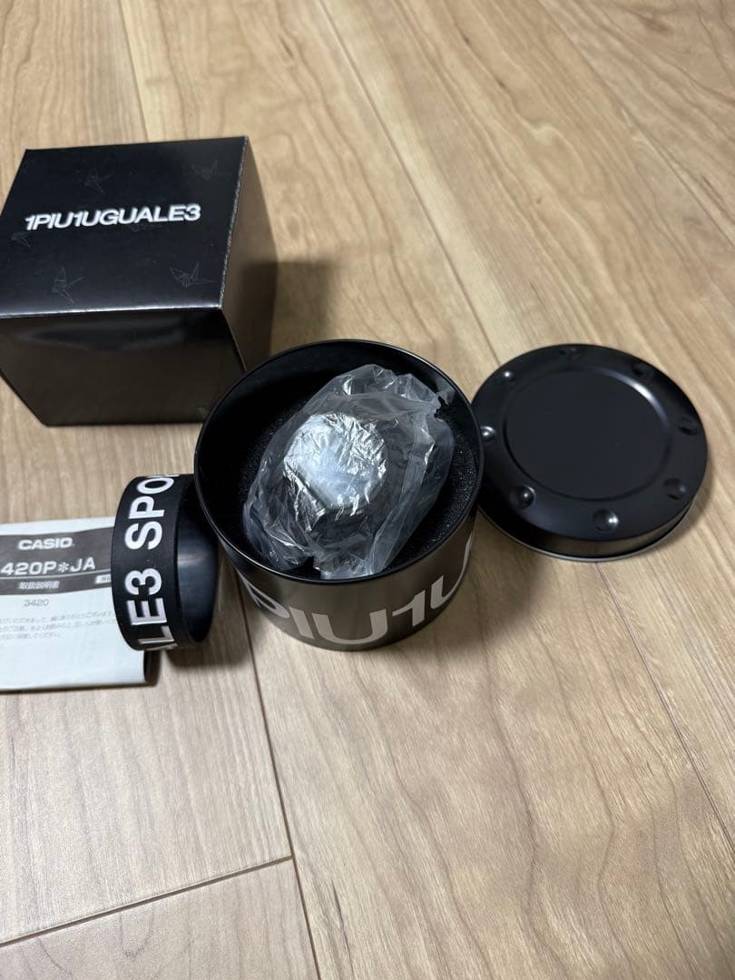 G-SHOCK × 1PIU1UGUALE3 おまけ付き マットブラック