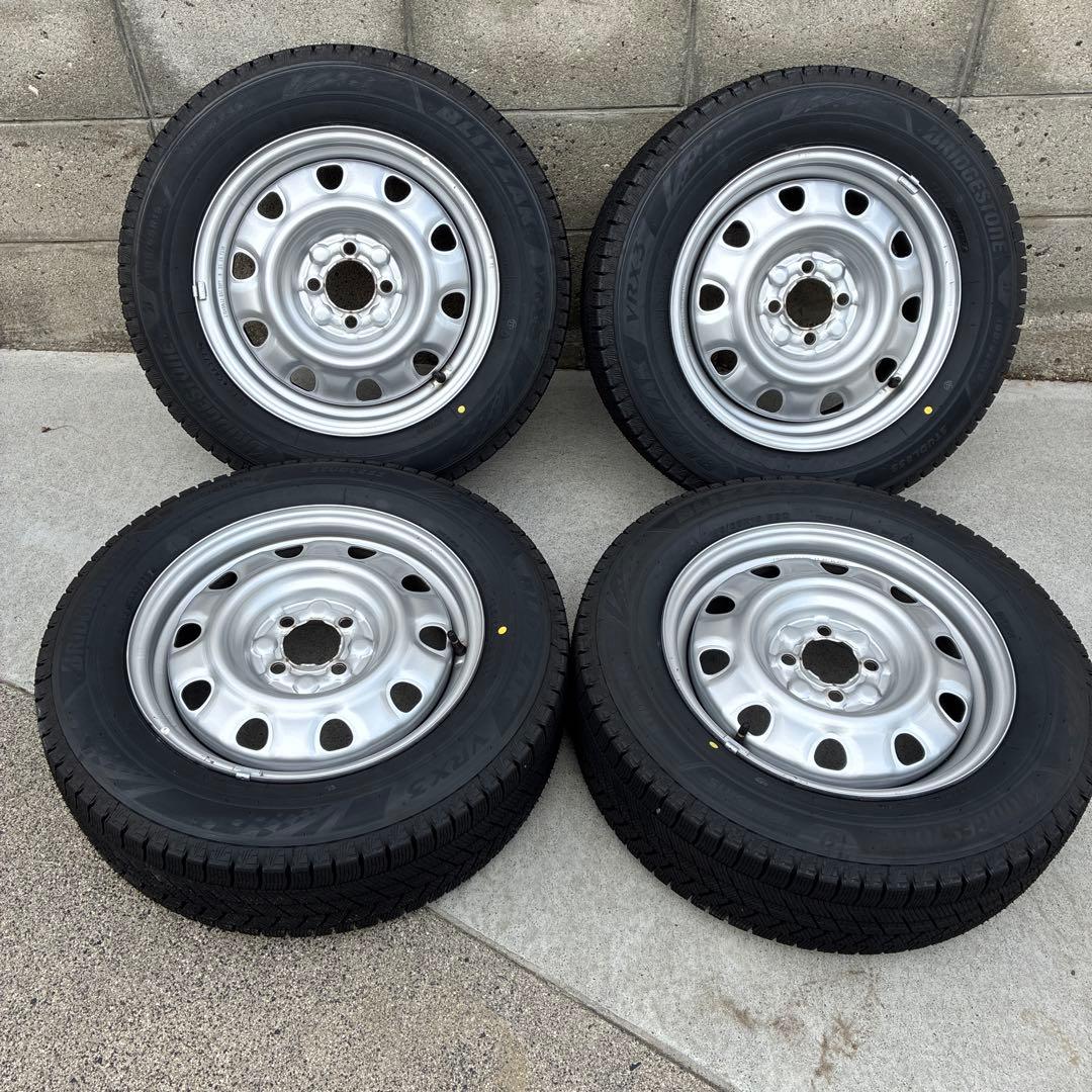 ★未使用級バリ溝必見★ブリヂストン 185/65R15 冬タイヤ4本セット