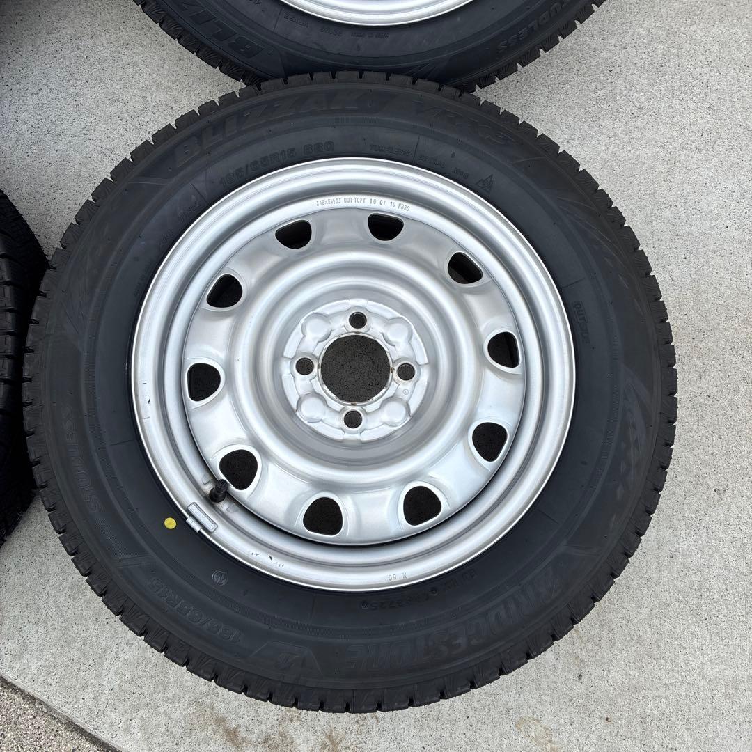 ★未使用級バリ溝必見★ブリヂストン 185/65R15 冬タイヤ4本セット