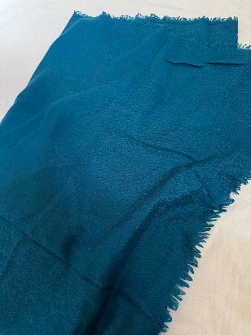 DRIES VAN NOTEN ダークグリーン　　カシミヤ　ストール　マフラー