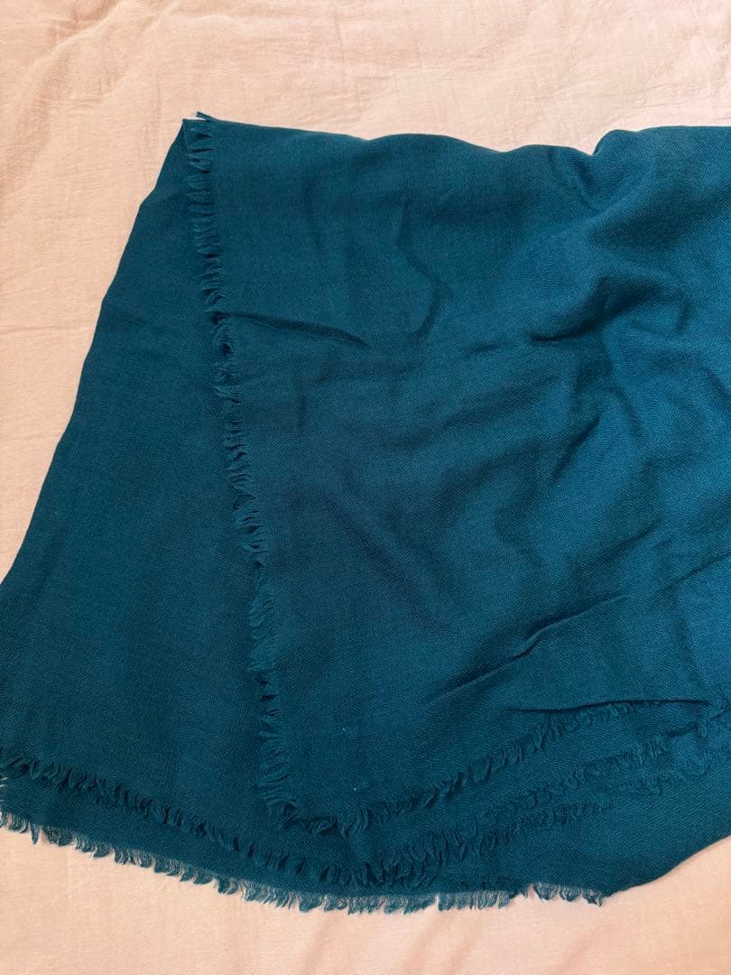 DRIES VAN NOTEN ダークグリーン　　カシミヤ　ストール　マフラー