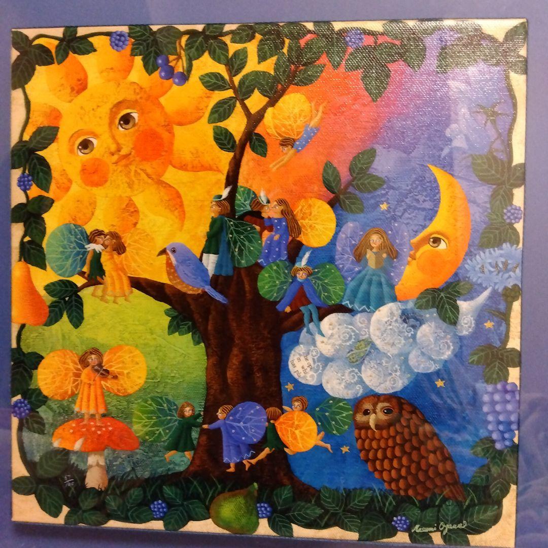 LIFE TREE -生命の木　版画家・絵本作家である小澤摩純さんの作品