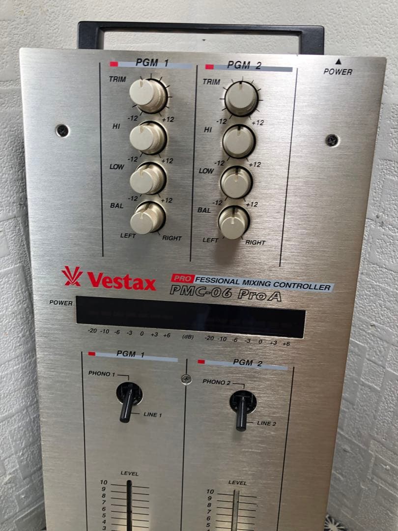 VESTAX ベスタクス　PMC-06ProA フェーダーメンテ　カットラグ