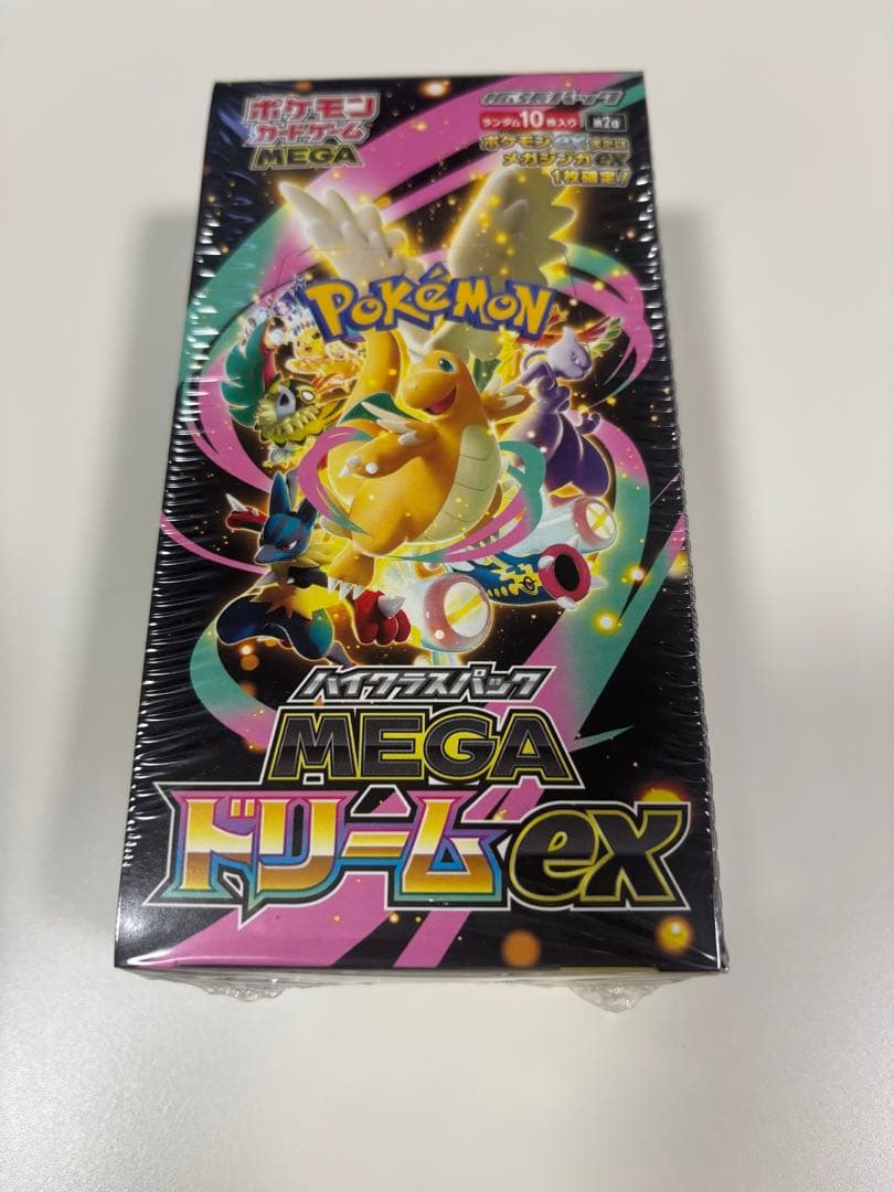 ポケモンカード メガドリームex 1box シュリンク付き