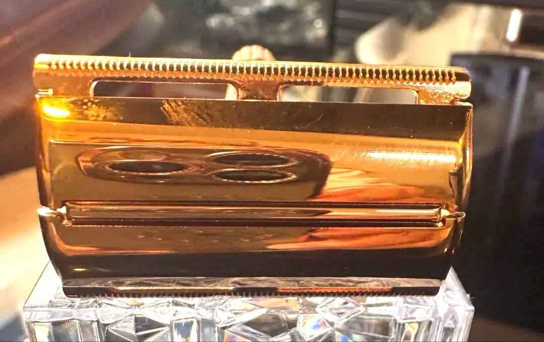 ジレット エグゼクティブ　ファットボーイ　ゴールド （調整式両刃カミソリ）