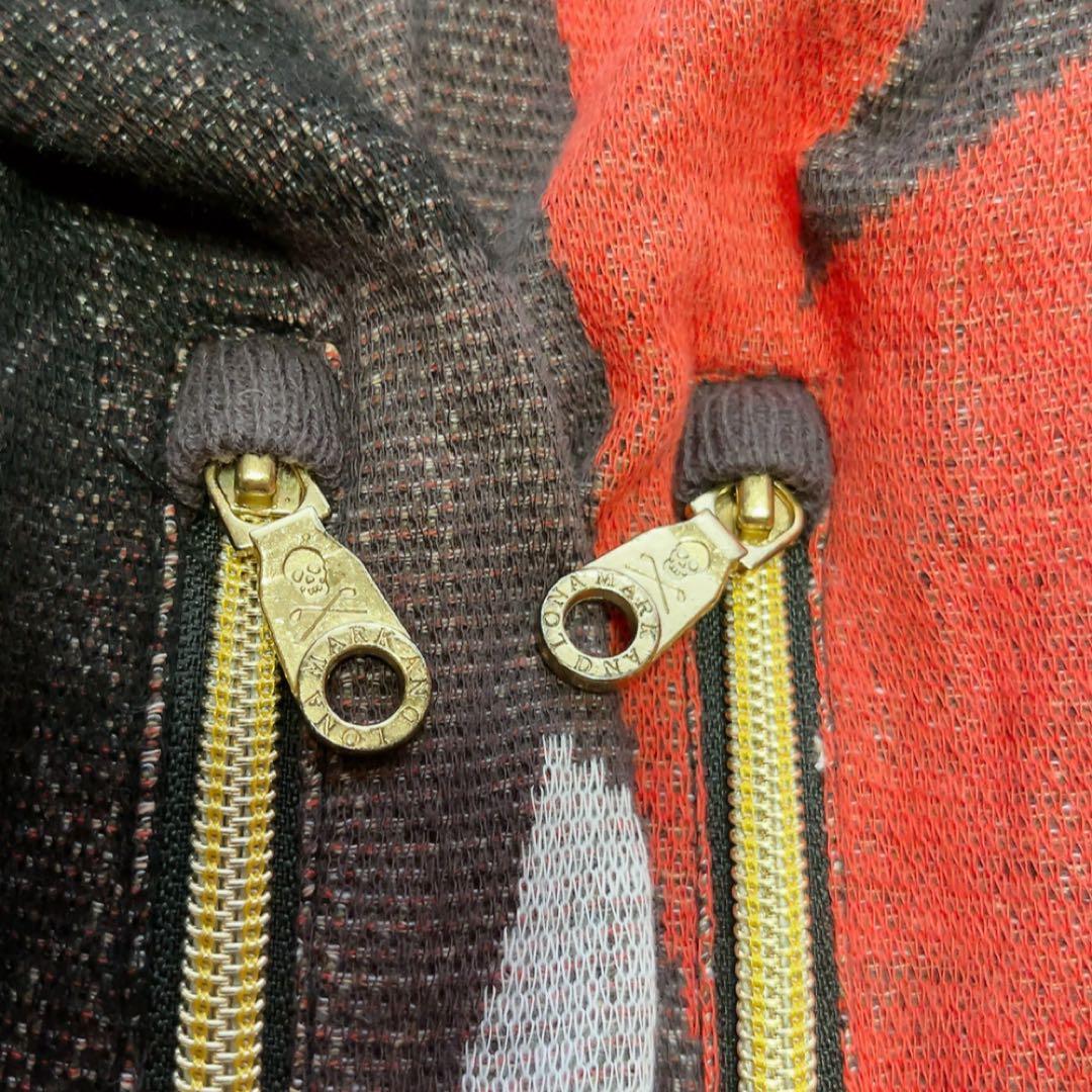 極美品　マークアンドロナ　近年　防風　裏地付　セーター　スニード　スター　柄