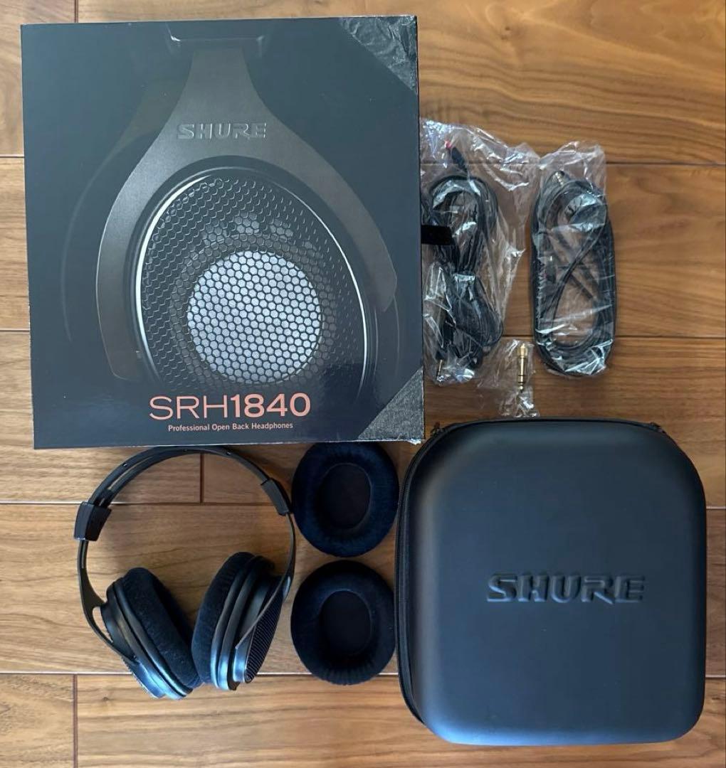 ヘッドフォン　SHURE SRH1840