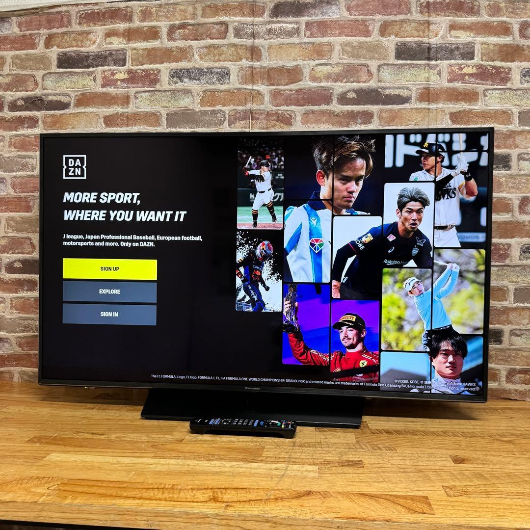 パナソニック 43V型 4K 液晶テレビ VIERA TH-43FX750