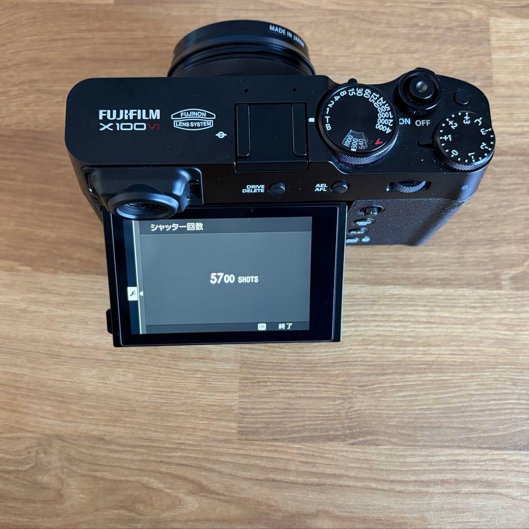FUJIFILM x100ⅵ美品｜シャッター5700｜純正PRF49付