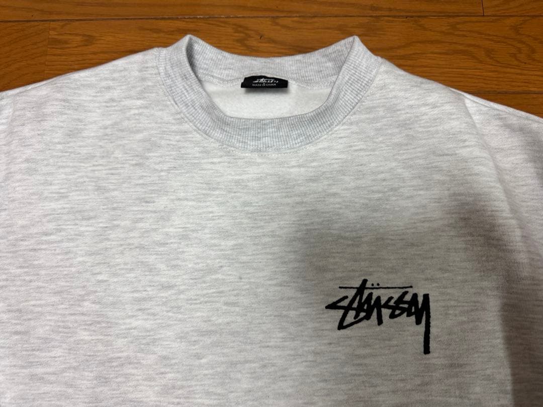 最終価格stussy ステューシー　スウェット　Lサイズ