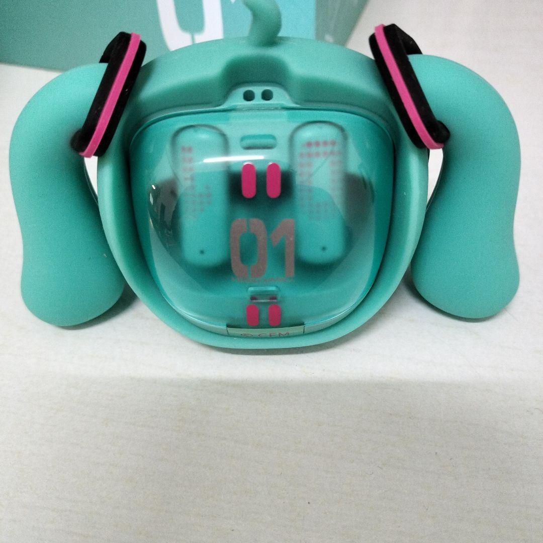 【美品】初音ミク × ビリビリ　限定ワイヤレスイヤホン cube face