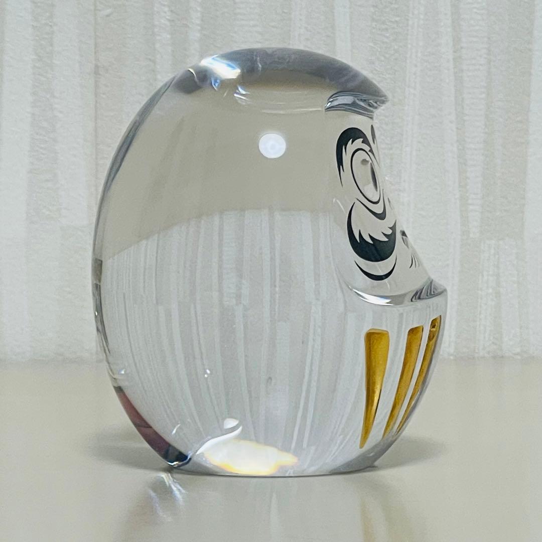 Baccarat バカラ クリスマス だるま 置物 オブジェ フィギュリン