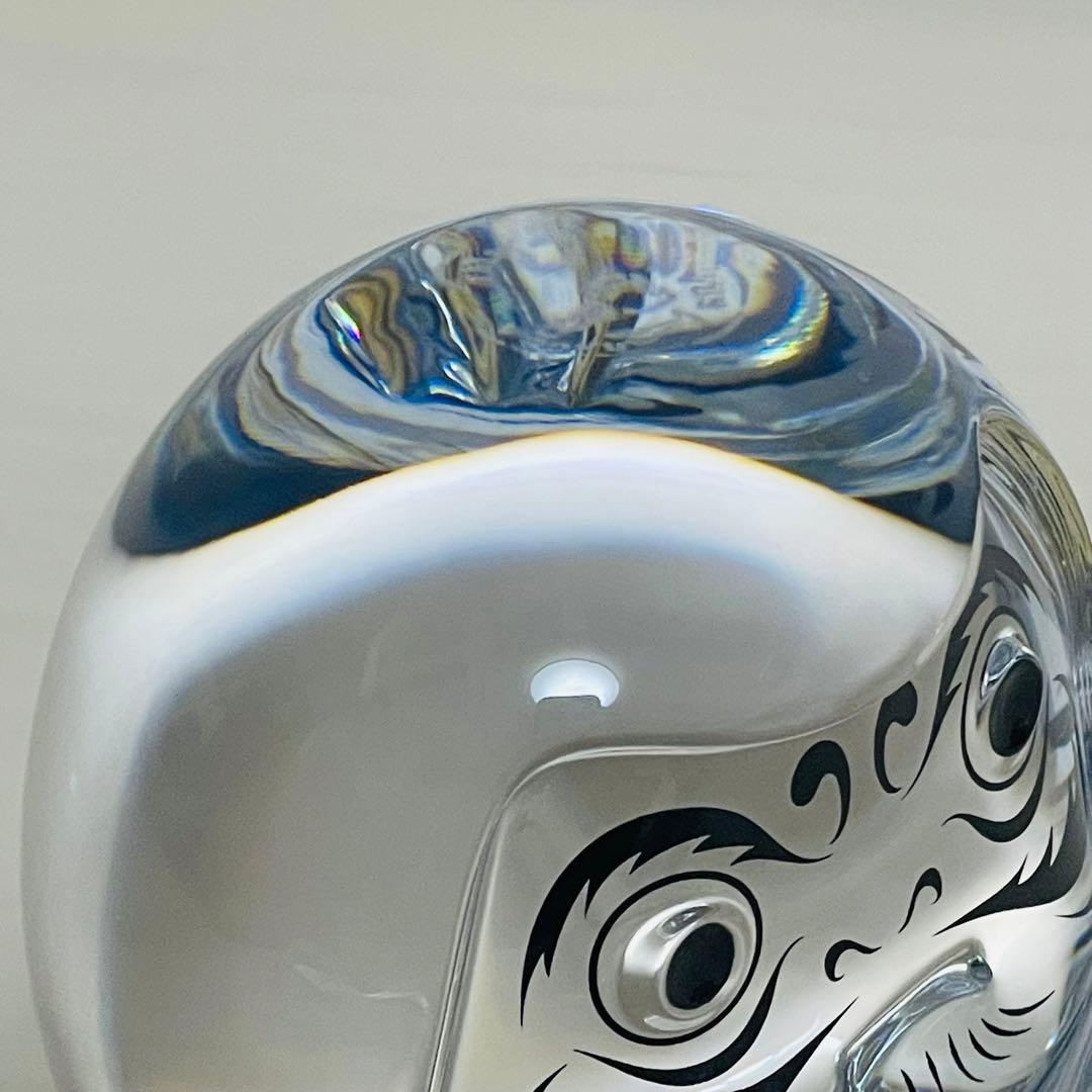 Baccarat バカラ クリスマス だるま 置物 オブジェ フィギュリン