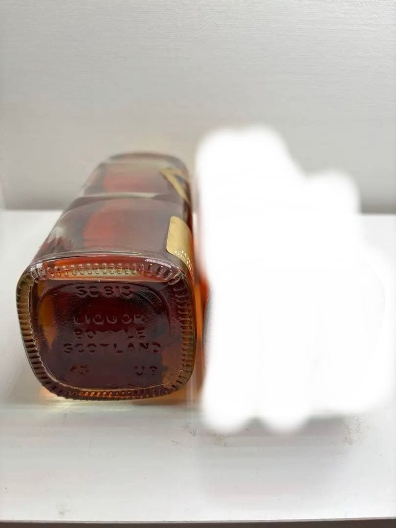 1本古酒JohnnieWalkerBlack Label白紋章ジョニーウォーカー