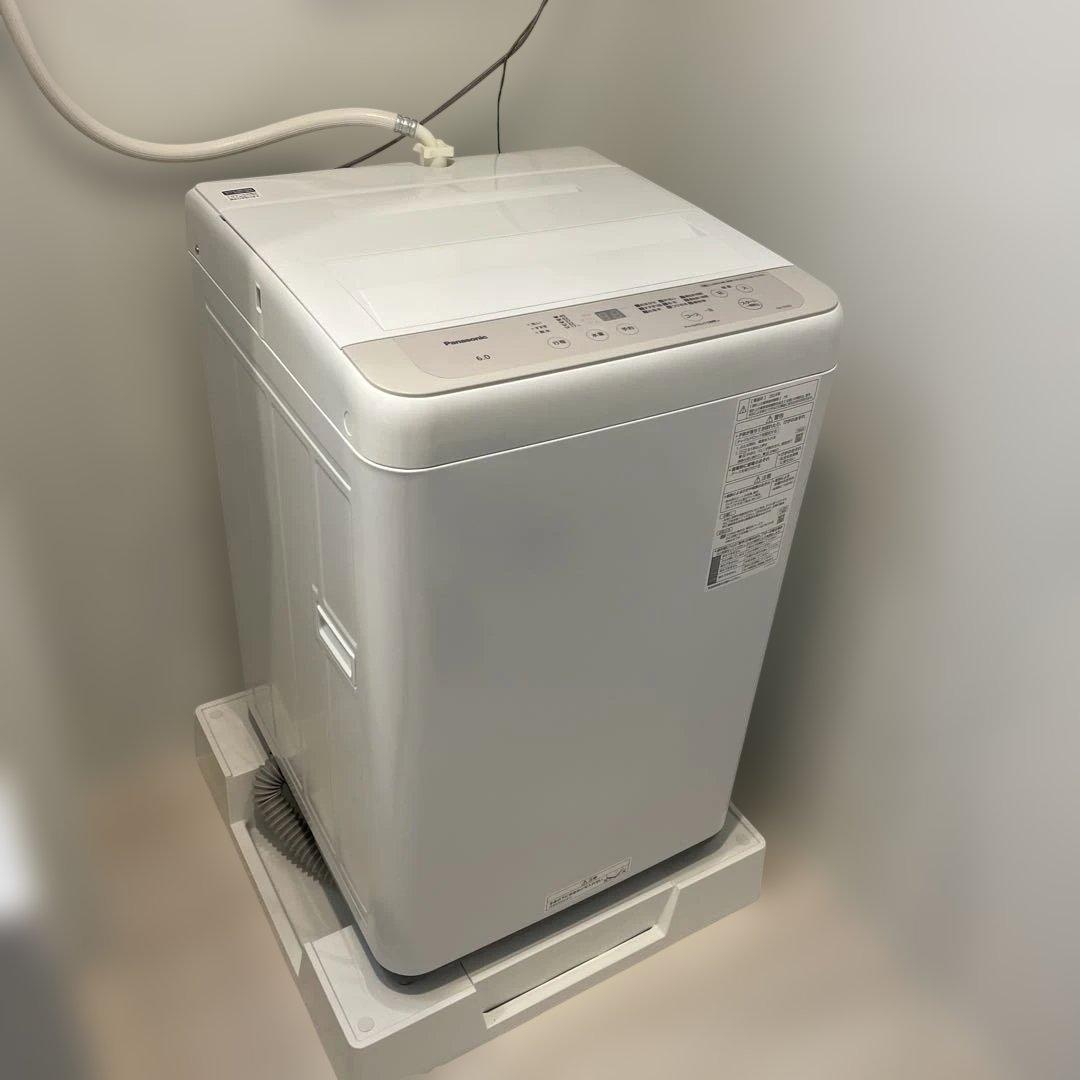 Panasonic 縦型洗濯機 6.0kg NA-F6B3 保証有