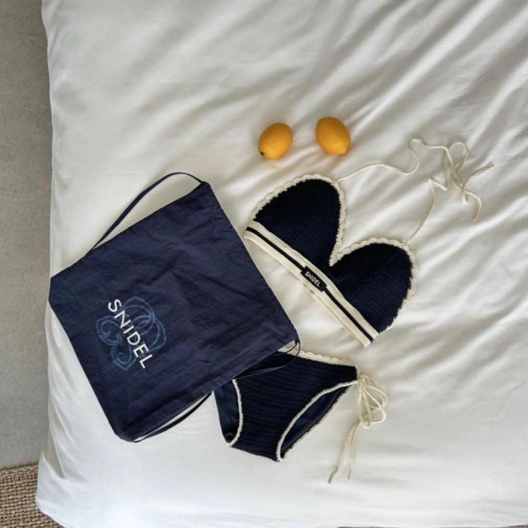 SNIDEL リュックセットクロシェビキニ　水着