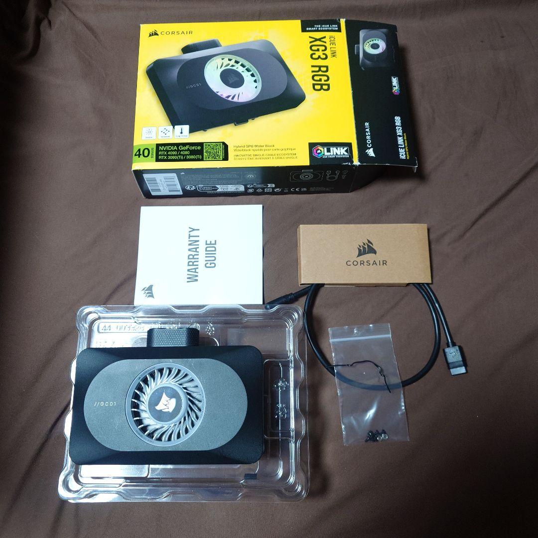 CORSAIR 水冷パーツ XG3 GPUブロックCX-9025001-WW