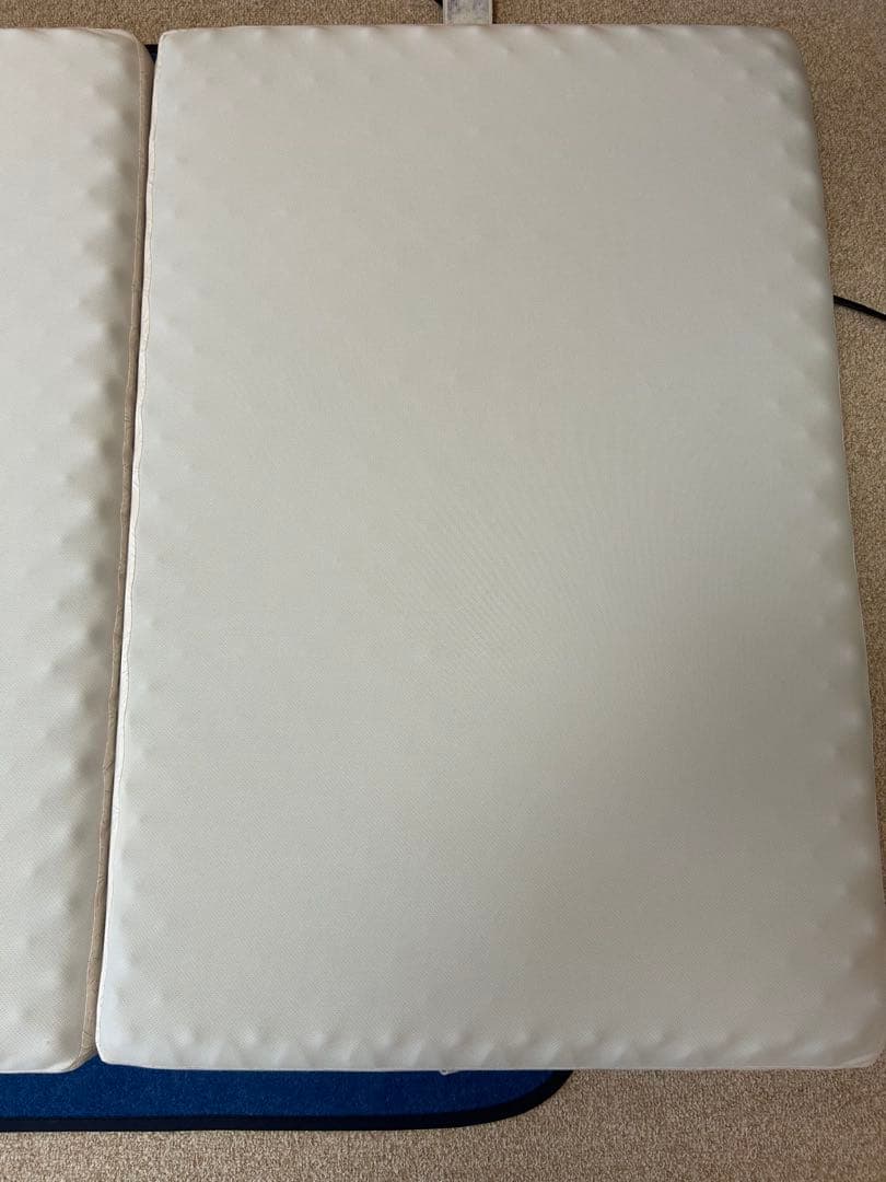 西川　ムアツ布団　三つ折りマットレス　シングル　2フォーム