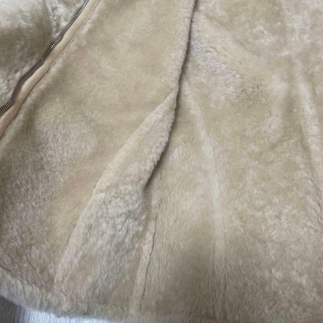 takasu エルメス ムートンベスト ベージュ