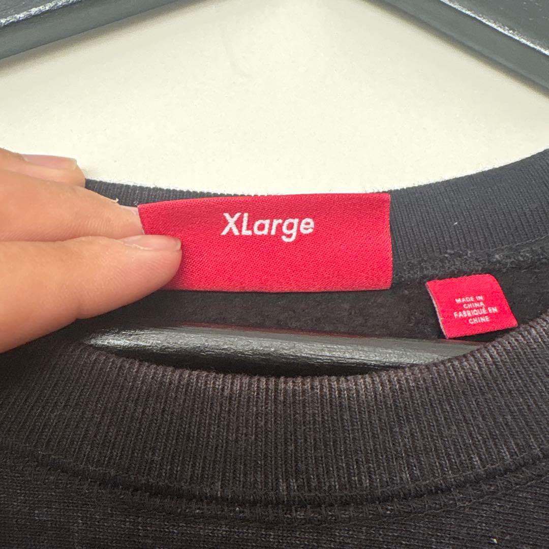 supreme washed box logo XL ブラック