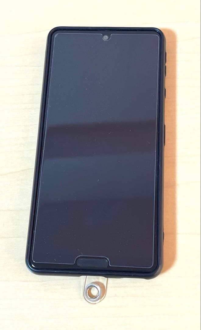 AQUOS sense4 SH-41A ブラック（ケース・フィルム付）