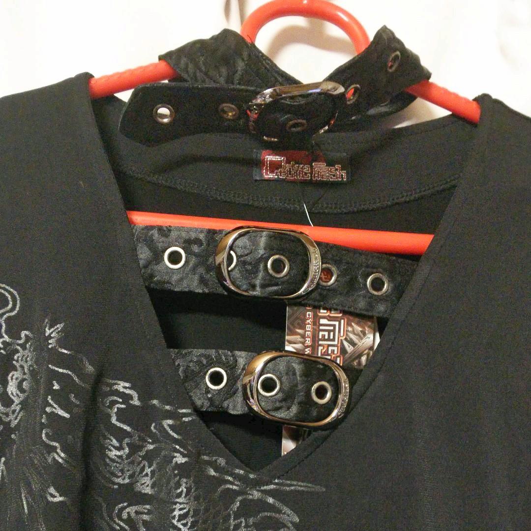 キューティーフラッシュ アシンメトリーチュニック　黒