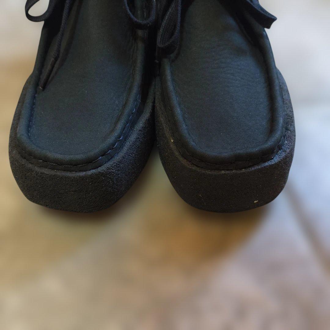 t*y様 厚底 CLARKS W WALLABEE CUP BOOT 黒
