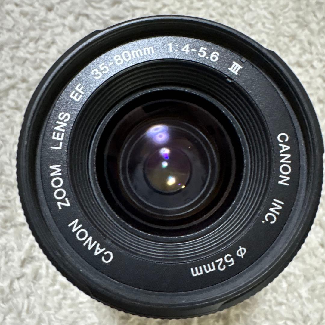 Canon NEW EOS KISS EF35〜300一眼レフカメラ　レンズ2本