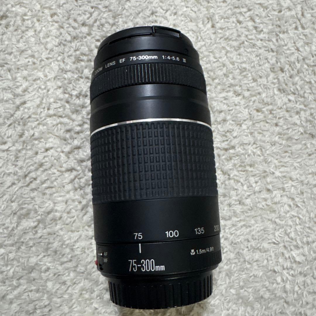 Canon NEW EOS KISS EF35〜300一眼レフカメラ　レンズ2本