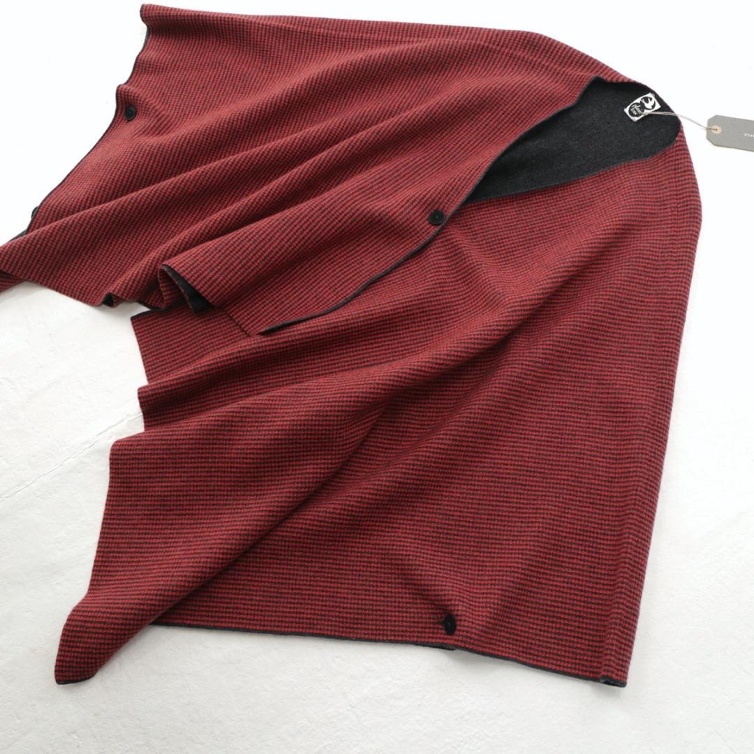 未使用 PLAIN PEOPLE｜プレインレス ダブルフェイスストライプケープ