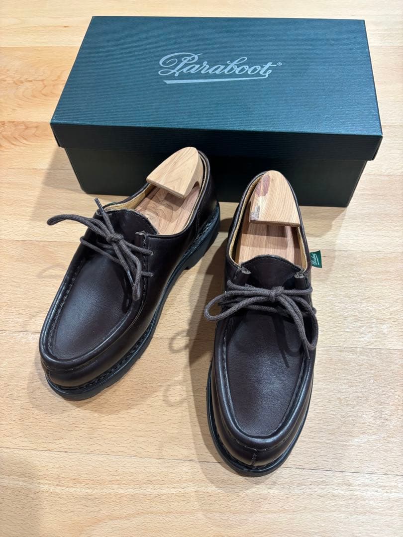 パラブーツ　ミカエル　カフェ　サイズ3.5 23.5cm