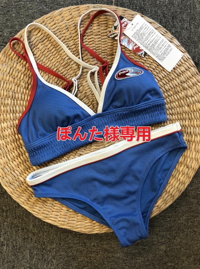 【ぽんた】ROXY 25新作 人気ビキニ M 正規品/水陸両用