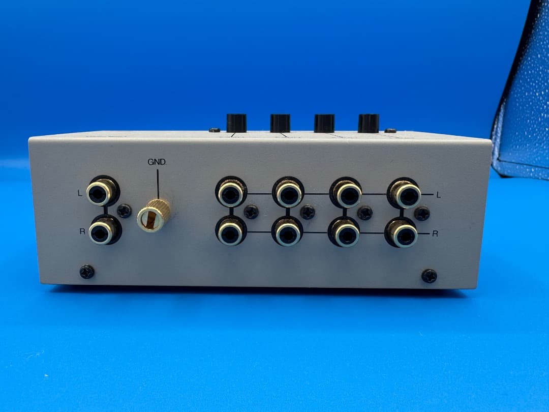 【小傷あり特価・動作OK】LUXMAN AS-4III ラインセレクター 日本製