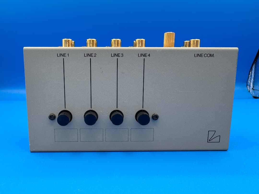 【小傷あり特価・動作OK】LUXMAN AS-4III ラインセレクター 日本製