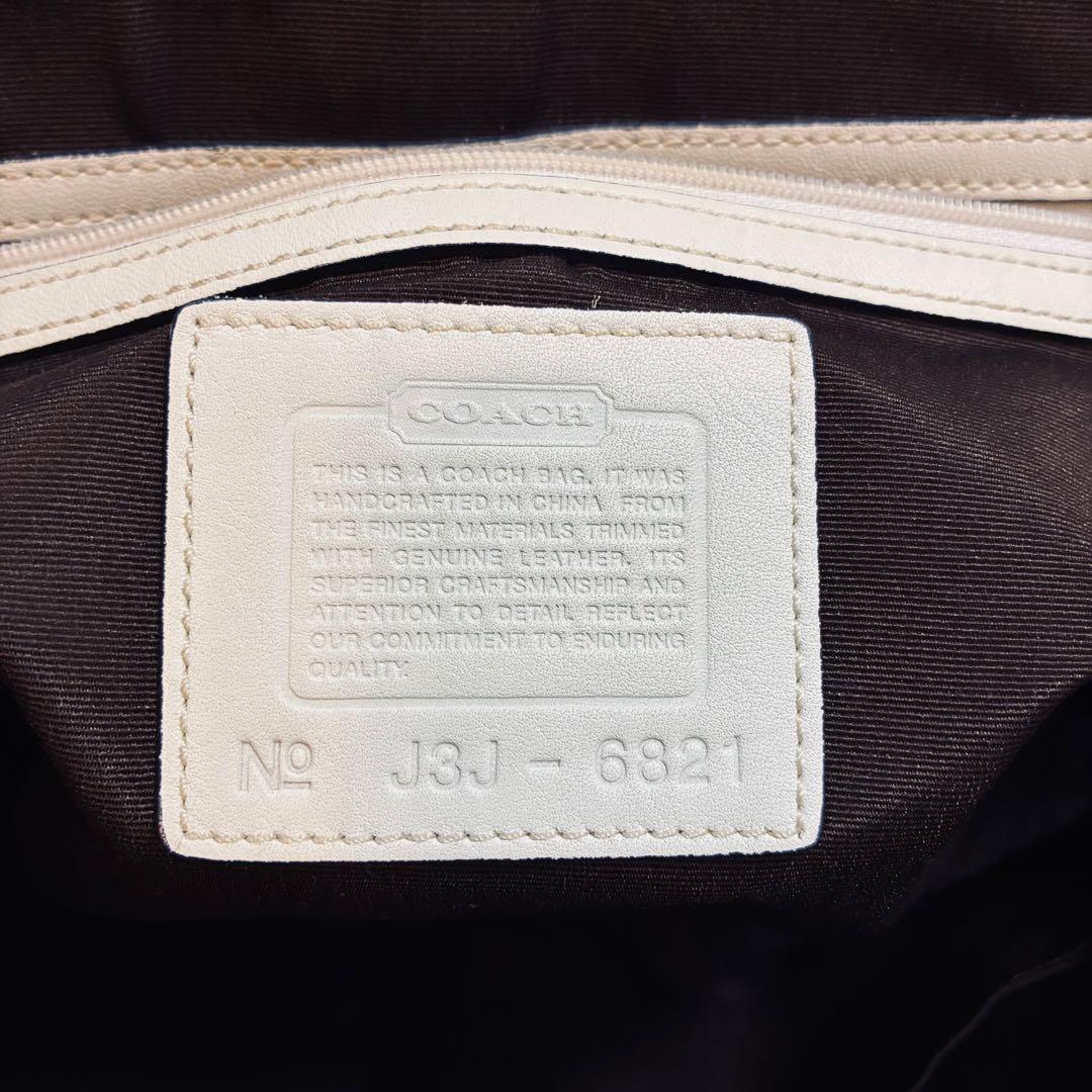 バッグ coach signature shoulder bag y2k