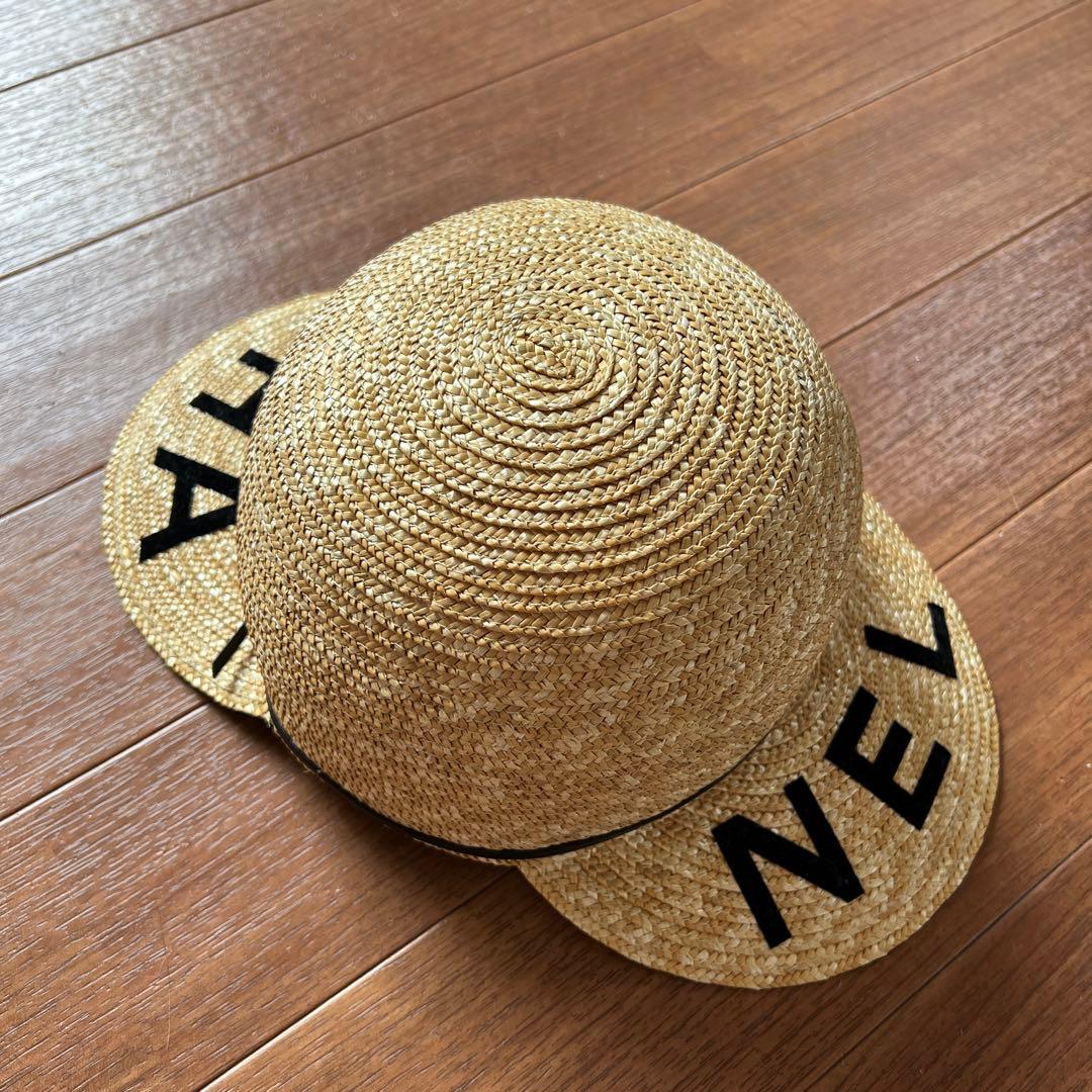 CHANEL 麦わら帽子 Mサイズ ベージュ