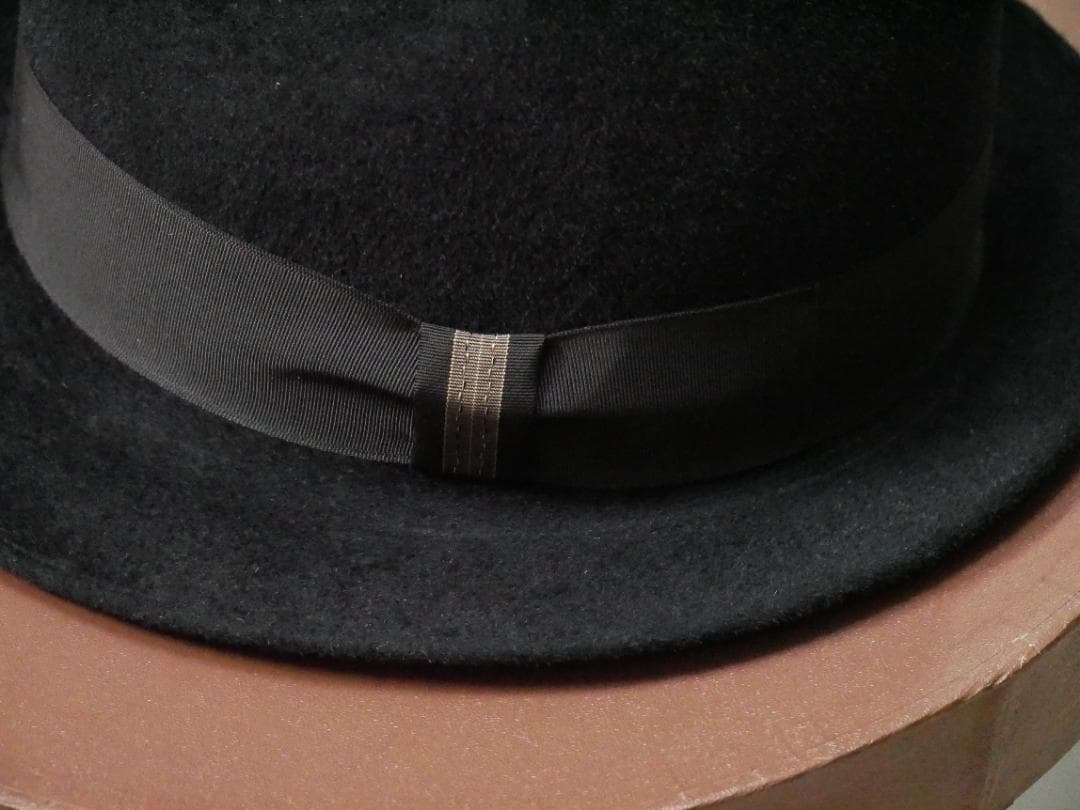 ＜たけし＞ 未使用 文二郎 ハット 55.5cm 日本製