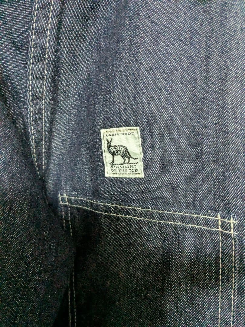 TCB　ブラックキャット　カバーオール　デニム　40
