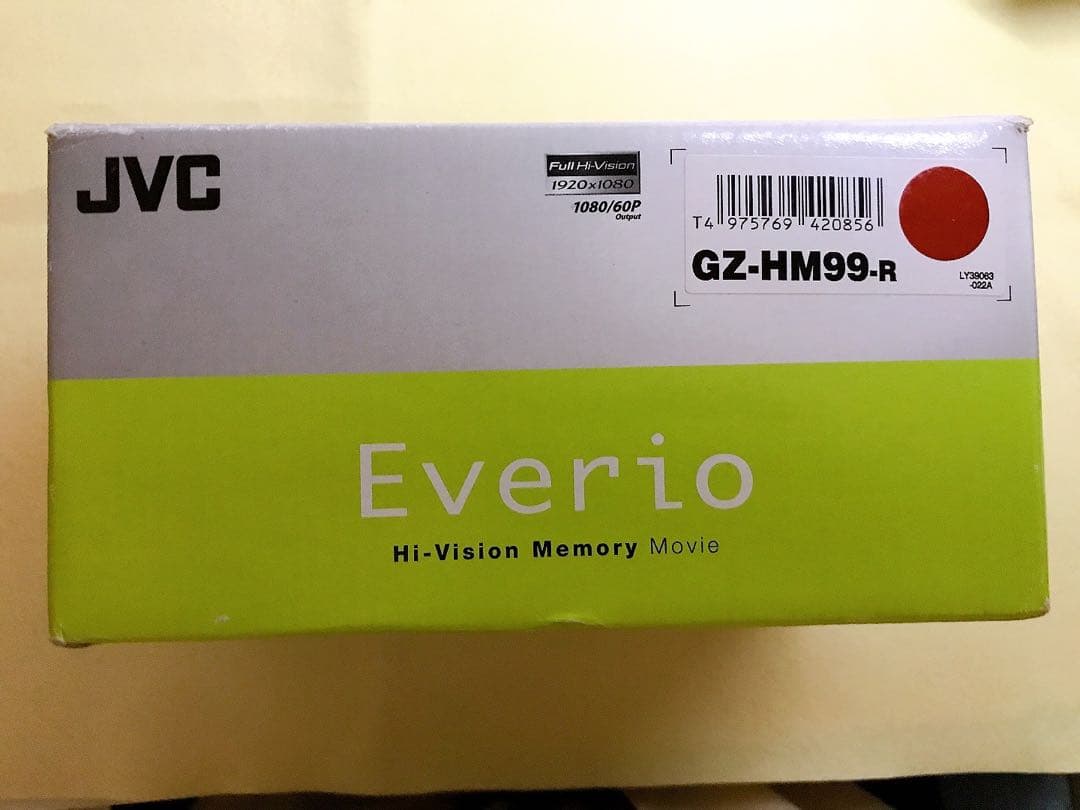 JVC エブリオ GZ-HM99-R ビデオカメラ Victor