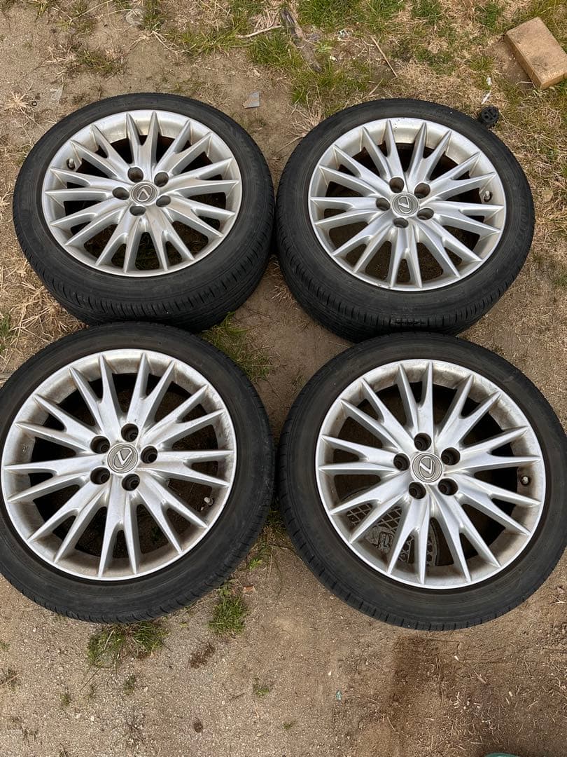 レクサスGS VersionL 純正ホイール18インチ　8j +45 114.3