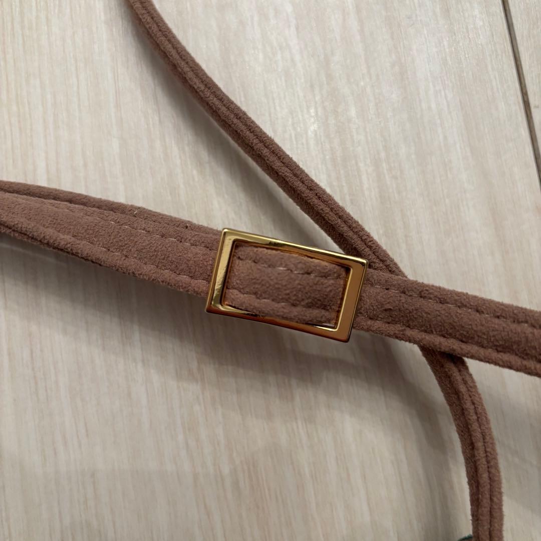 FEILER ハイジ 巾着ショルダーバッグ ベージュ