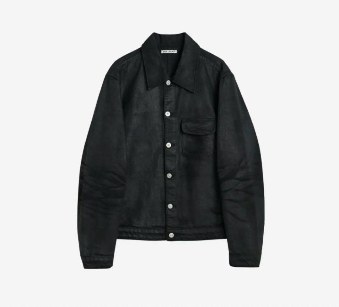 OUR LEGACYアワーレガシー　コーティングデニム　ダークウェア　y2k