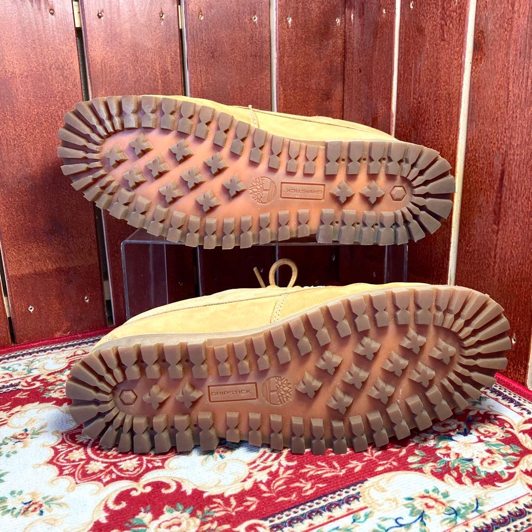 [美品]timberland 3eye モカシン　キャメル　27.5cm