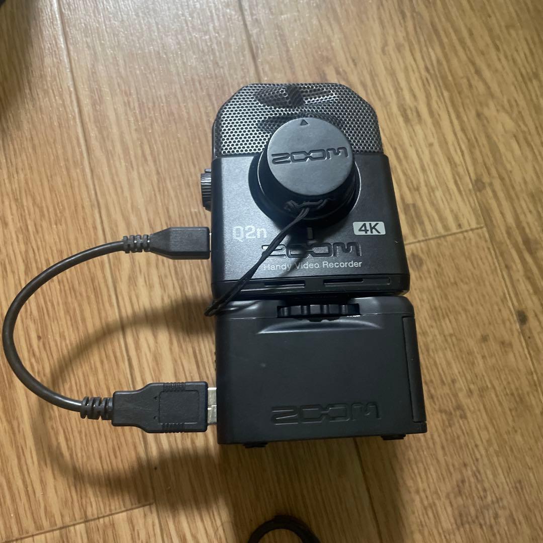 t*5様 ZOOM Q2n-4K 電池パック 付属 動作品