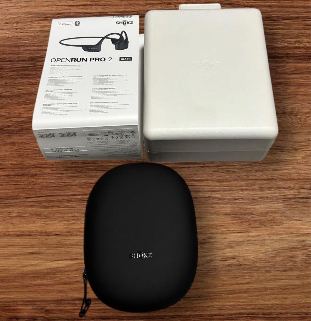 SHOKZショックス OPENRUN PRO 2 骨伝導イヤホン