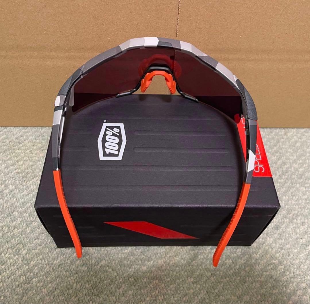 ワンハンドレッド サングラス speedcraft grey camo 100%