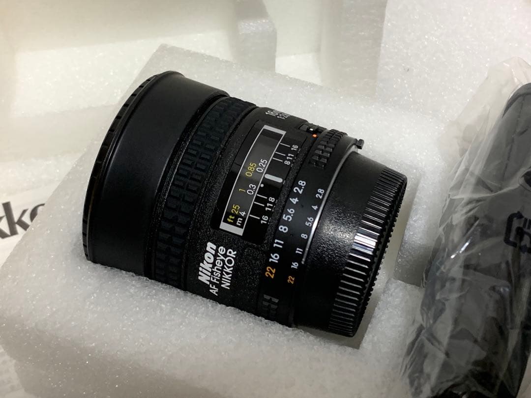 レンズ(単焦点) NIKON AF FISHEYE 16mm 2.8 D