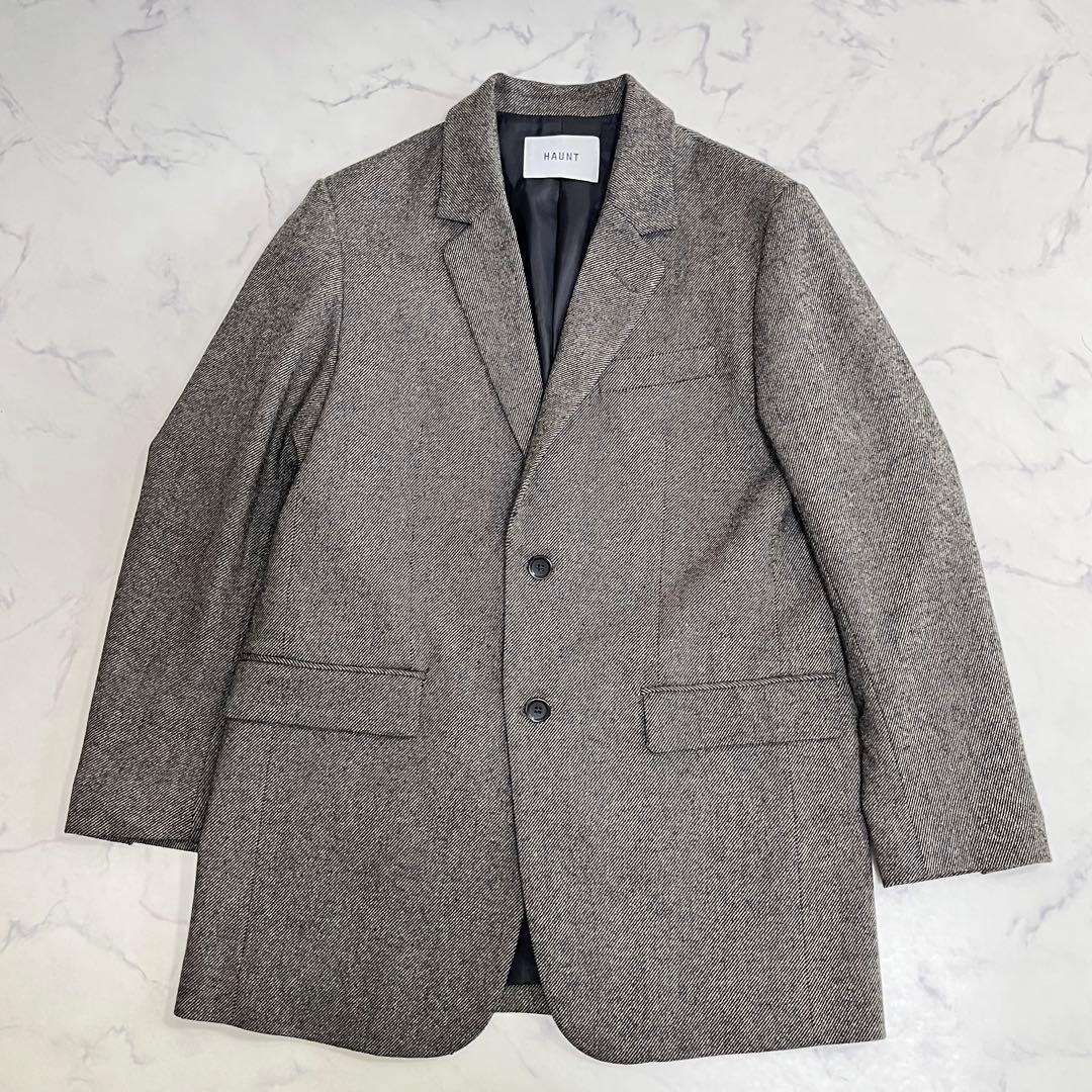 【本日限定価格】HAUNT ハウント ツイードジャケット ジャコット はおり38