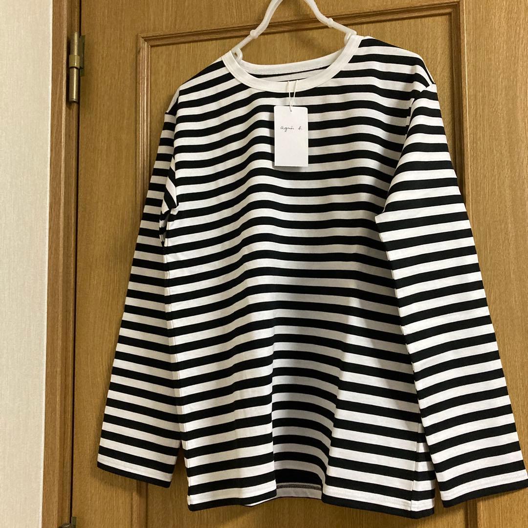 新品未使用　J008ボーダーTシャツ アニエスベー