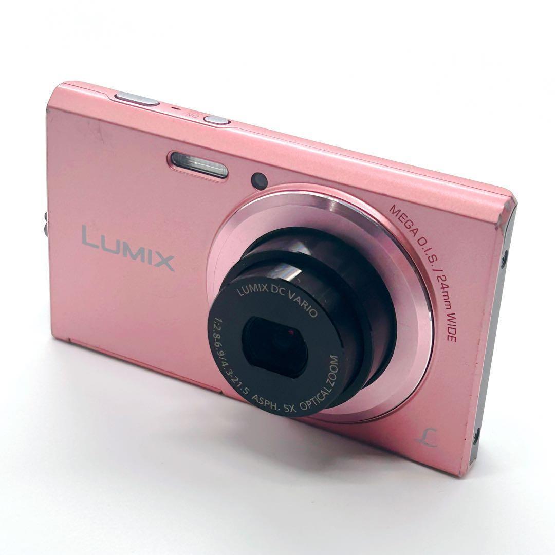 Panasonic LUMIX DMC-FH10 ピンク デジカメ 充電器付き